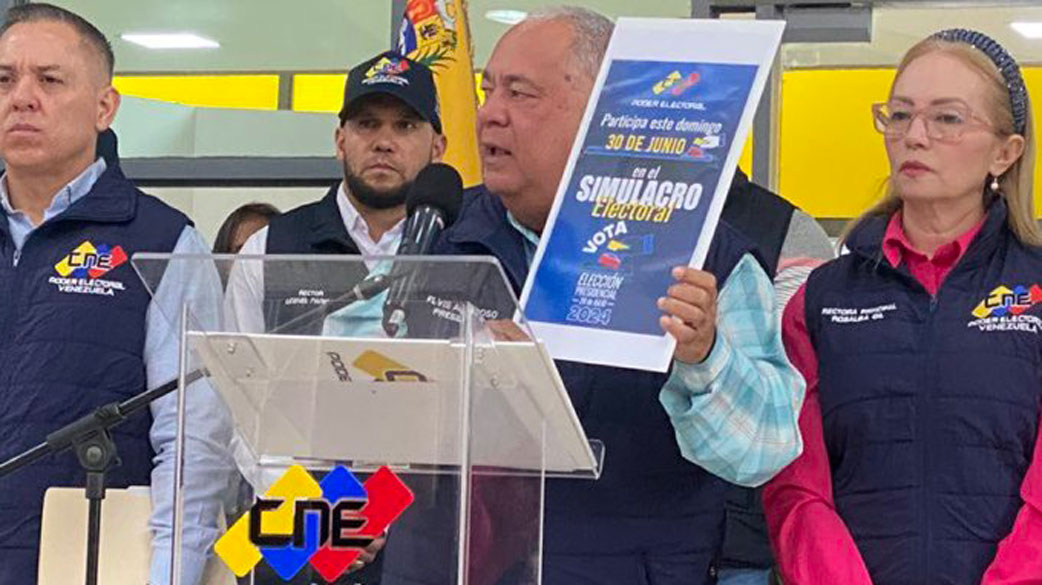 Presidente de CNE confirma despliegue de observadores internacionales en el simulacro: Lo único que pedimos respeto a nuestras leyes