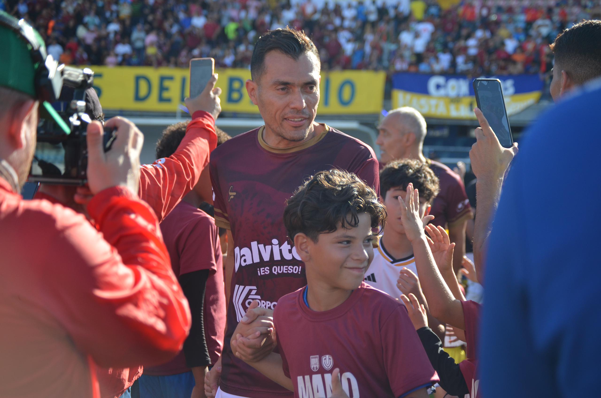 Leyendas de la Vinotinto ofrecieron un gran espectáculo en el Pachencho Romero