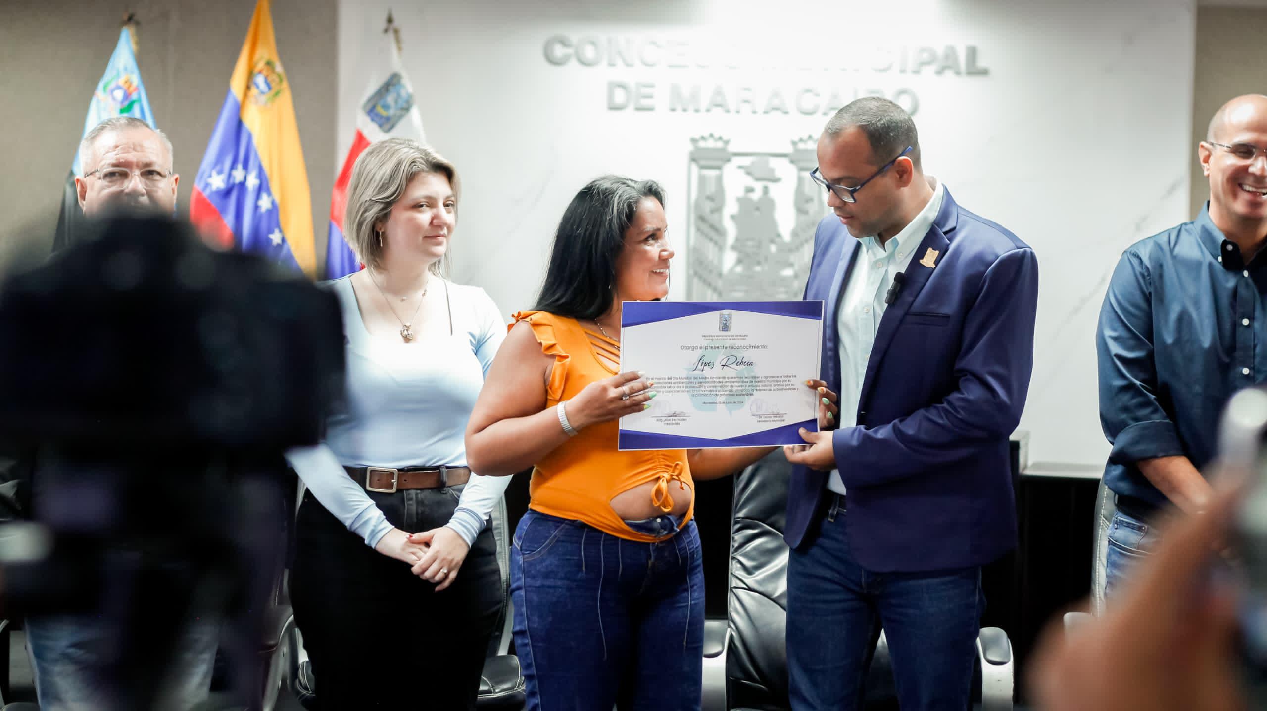 Concejo Municipal entregó reconocimiento al personal ambientalista de la ciudad