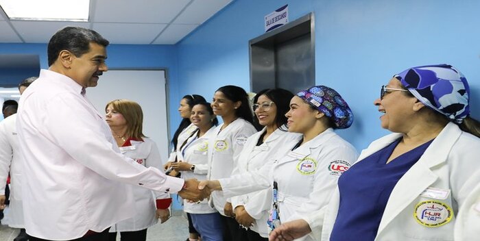 Nicolás Maduro inauguró quirófanos del Hospital José Rangel en Aragua