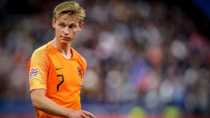 Frenkie de Jong no logró recuperarse de su lesión y se perderá la Eurocopa