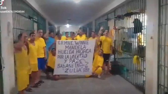 Reclusos de Maracaibo se unen a la huelga penitenciaria