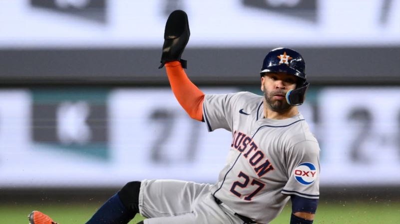 José Altuve igualó un registro de bases robadas con Bob Abreu