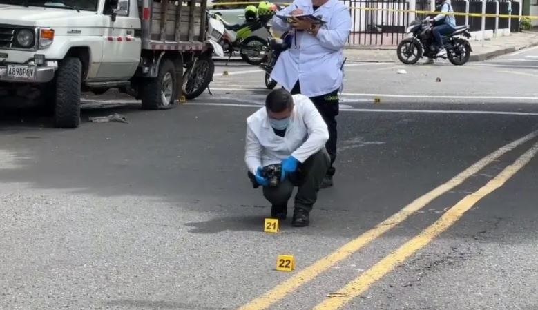 Muerto hampón en medio de un atraco en Cúcuta