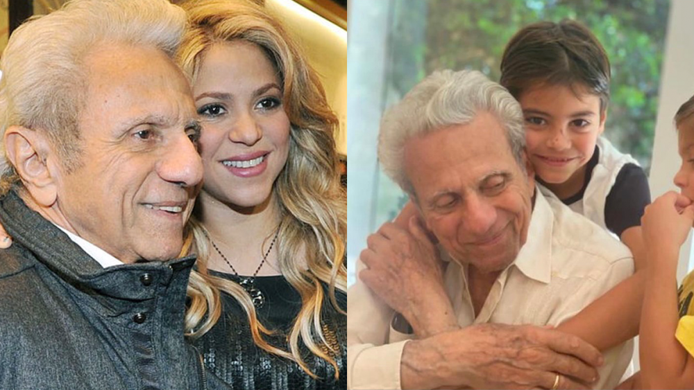 El padre de Shakira es dado de alta