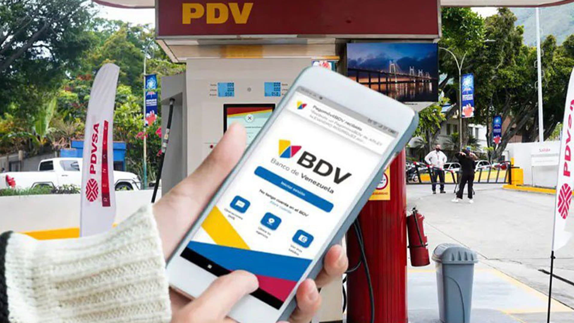 Combustible podrá pagarse con la aplicación del BDV