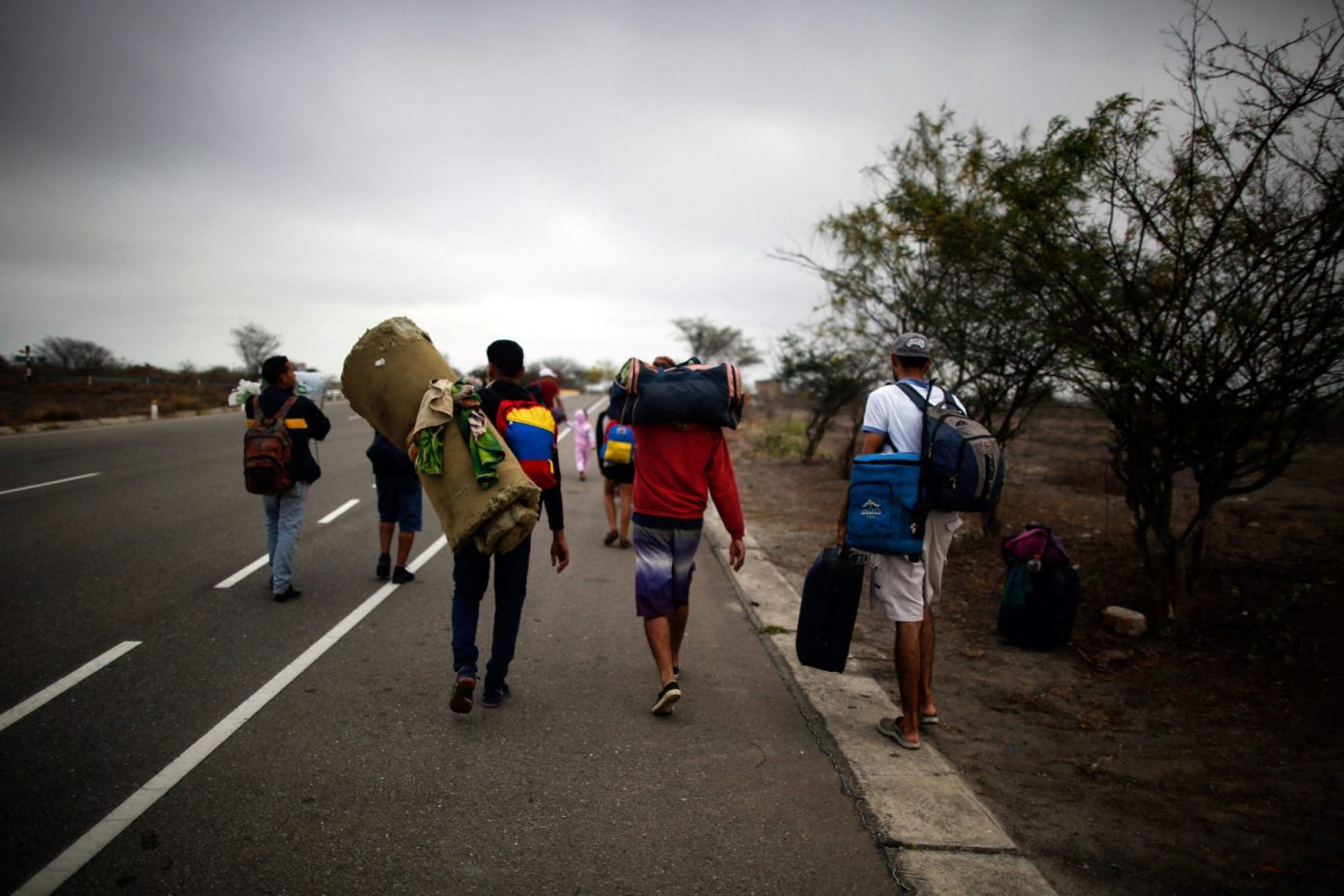 La desnutrición, estrés y enfermedades persiguen a los migrantes venezolanos en su éxodo por América