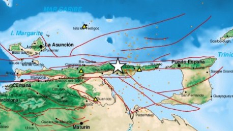 Funvisis reporta sismo leve en Guiria