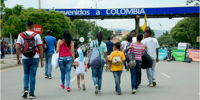 Colombia reporta una baja de la población venezolana del 1,76 %