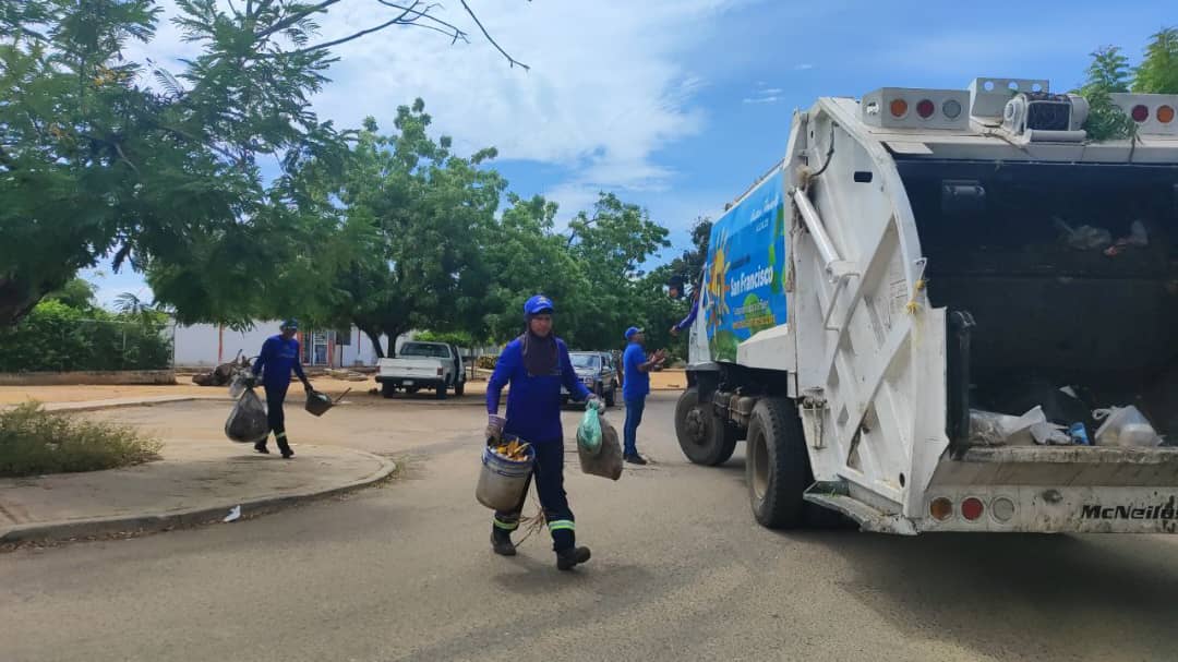 Alcaldía de San Francisco recolectó más de 10 mil toneladas de desechos sólidos en tres semanas de rutas de aseo urbano