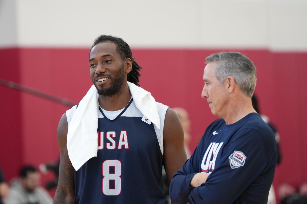 Kawhi Leonard se queda fuera del equipo de Estados Unidos para los Juegos Olímpicos