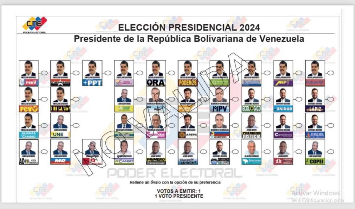 Así votarán los venezolanos en el exterior el próximo 28 de julio