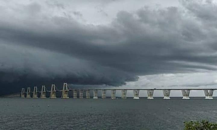 Inameh prevé lluvias y descargas eléctricas en el Lago de Maracaibo y en algunas áreas del país