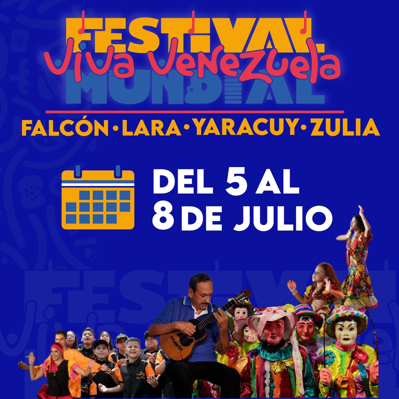 El Zulia se llena de cultura y tradiciones en el Festival Viva Venezuela Mi Patria Querida