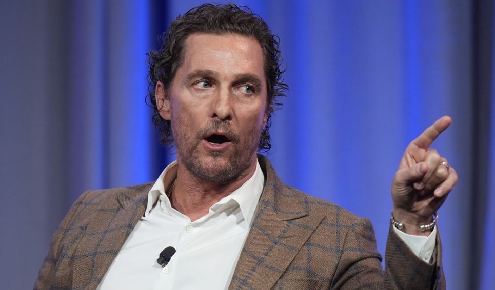 Matthew McConaughey insinúa una posible carrera política en Texas