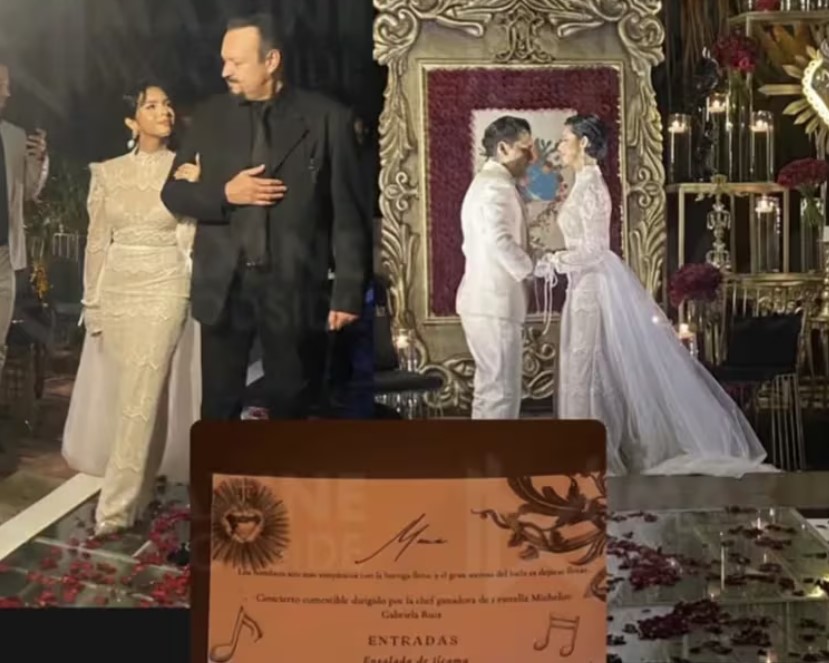 Ángela Aguilar y Christian Nodal se casaron en Morelos: Primeras fotos de la boda