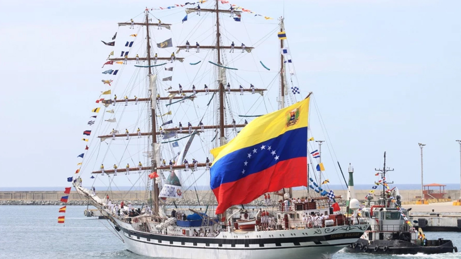 Buque Escuela Simón Bolívar arribó en La Guaira tras culminar el XXXIV Crucero de Instrucción al Exterior 