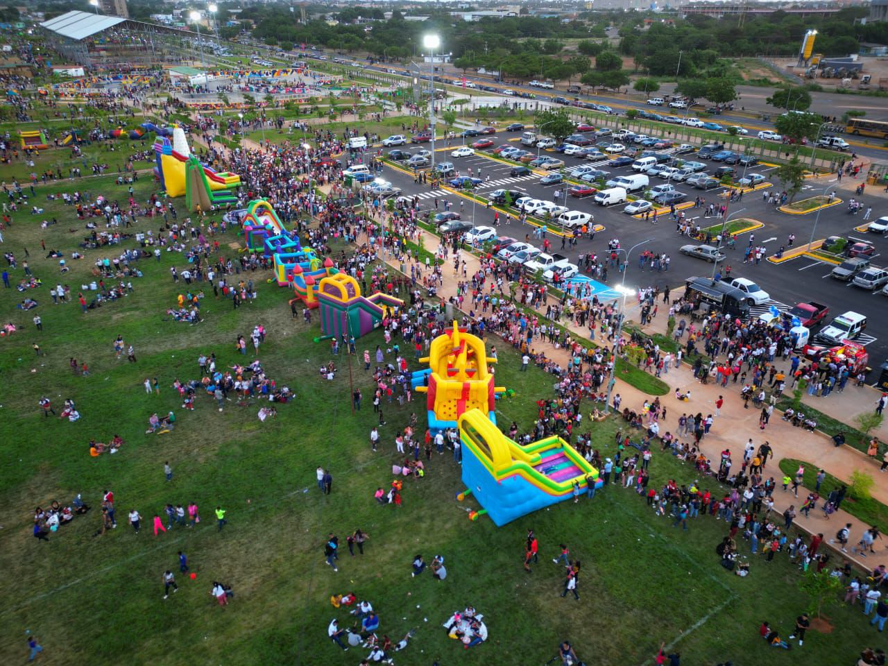 Con éxito total se celebró el Día del Niño en el Parque Monumental Ana María Campos