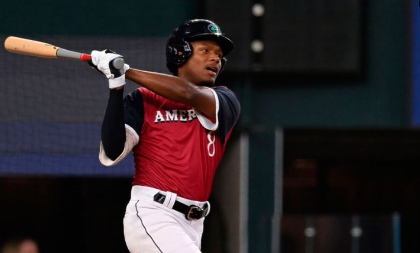 El zuliano Jaison Chourio destacó en el Juego de las Futuras Estrellas de la MLB