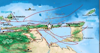 Se registró un temblor en Güiria