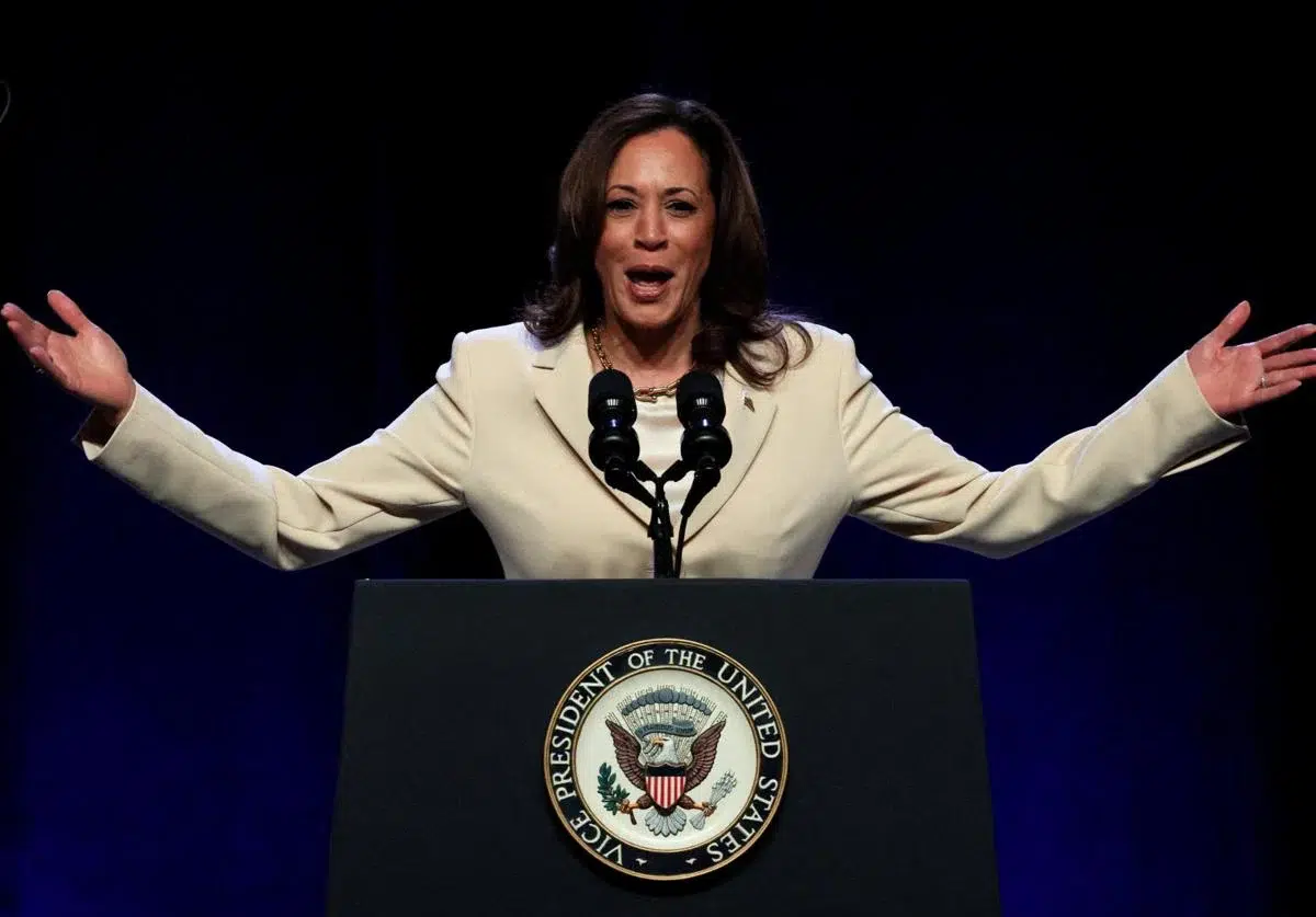 Kamala Harris recaudó casi 47 millones para su campaña presidencial en siete horas