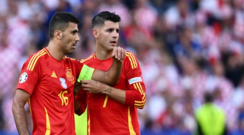 La Uefa abre procedimiento disciplinario contra Rodri y Álvaro Morata