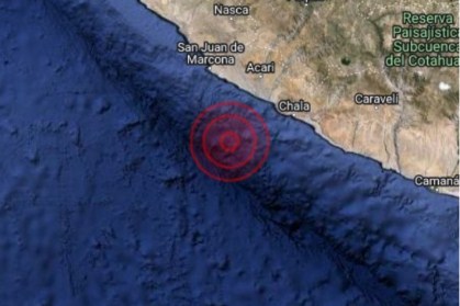 Dos sismos sacudieron las costas del sur de Perú