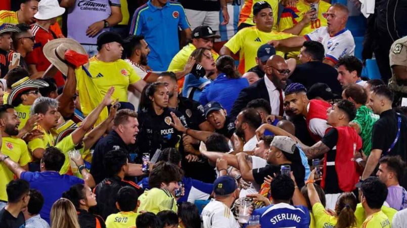 Conmebol se pronuncia luego de incidentes violentos durante el juego entre Colombia y Uruguay