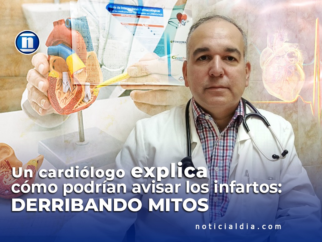 Un cardiólogo explica cómo podrían avisar los infartos: Derribando mitos