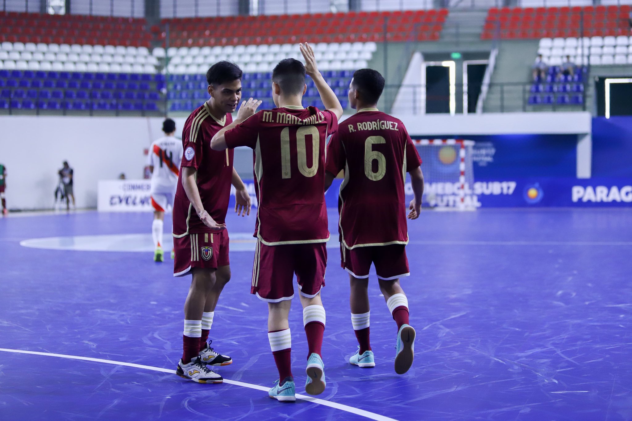 Venezuela goleó a Perú en el Sudamericano Sub-17 de Futsal