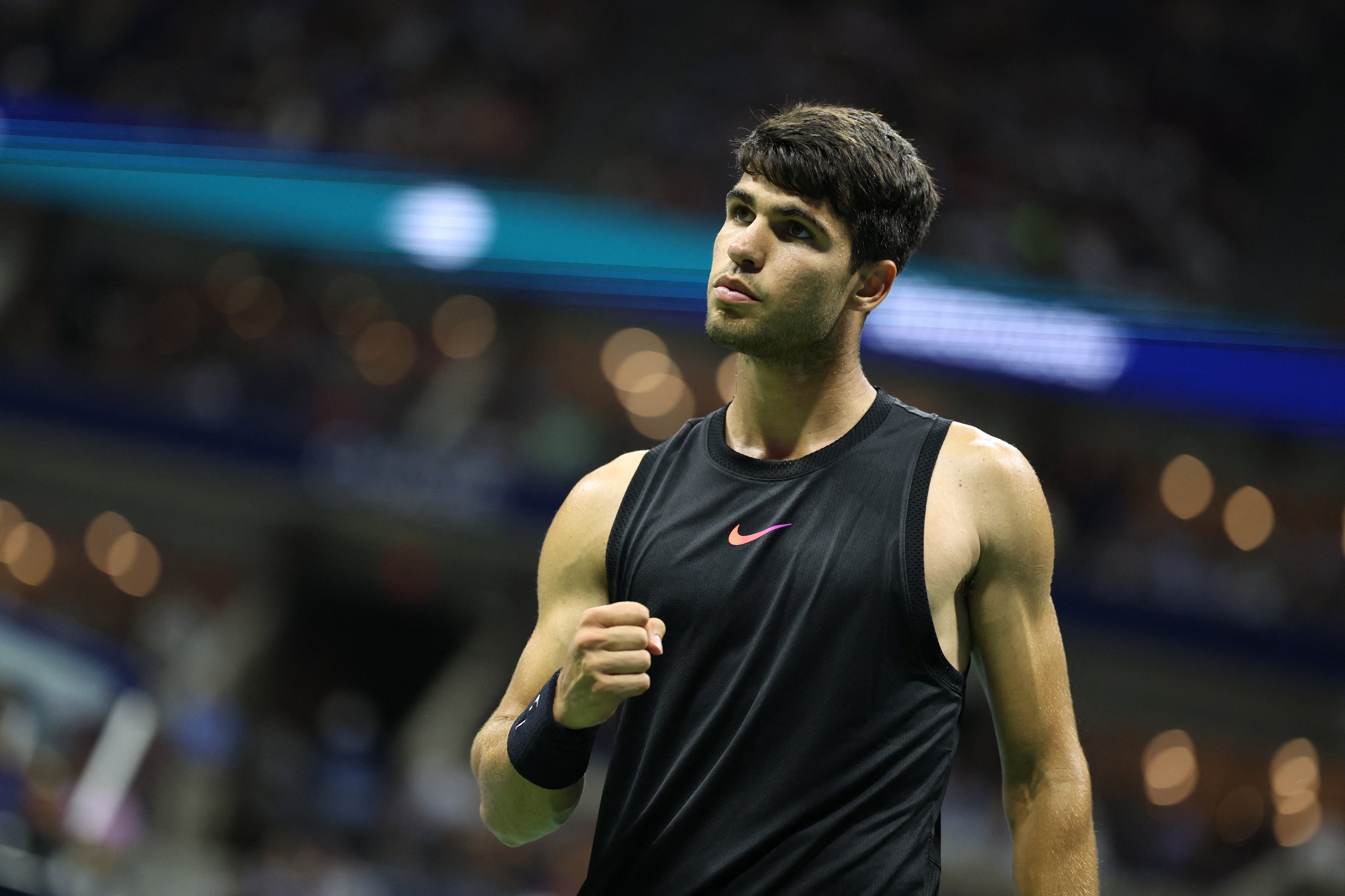 Carlos Alcaraz trabajó de más para avanzar a segunda ronda del US Open