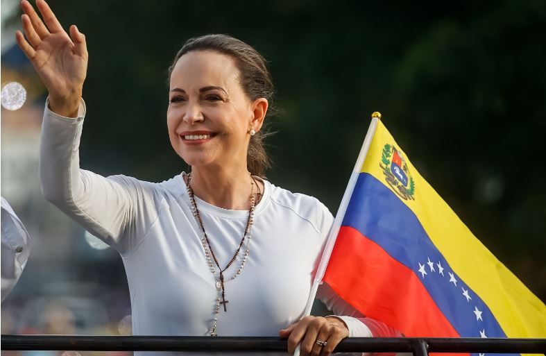 Maria Corina Machado mostró su convicción de que Edmundo González Urrutia asumirá como presidente el 10 de enero