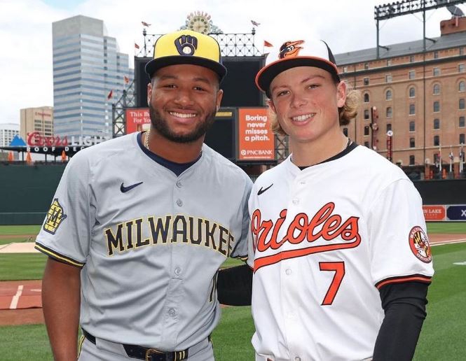 El zuliano Jackson Chourio y Jackson Holliday serán la imagen de las tarjetas Topps Bowman 2024