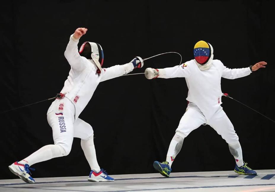 Equipo masculino venezolano de Esgrima se llevó un diploma olímpico de París 2024