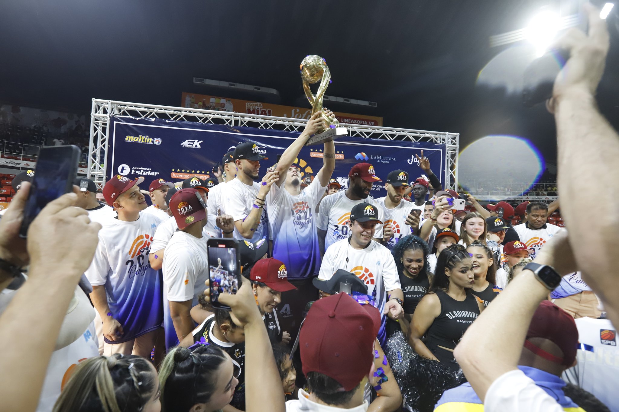 Gladiadores de Anzoátegui se proclaman bicampeones de la SPB