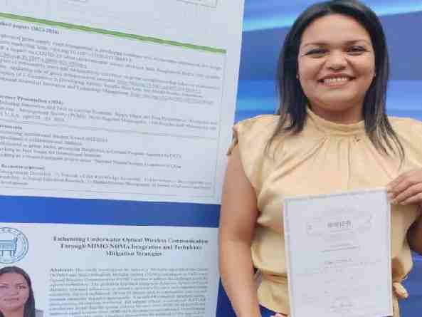 Venezolana gana en China Premio al Mejor Póster de Investigación Científica