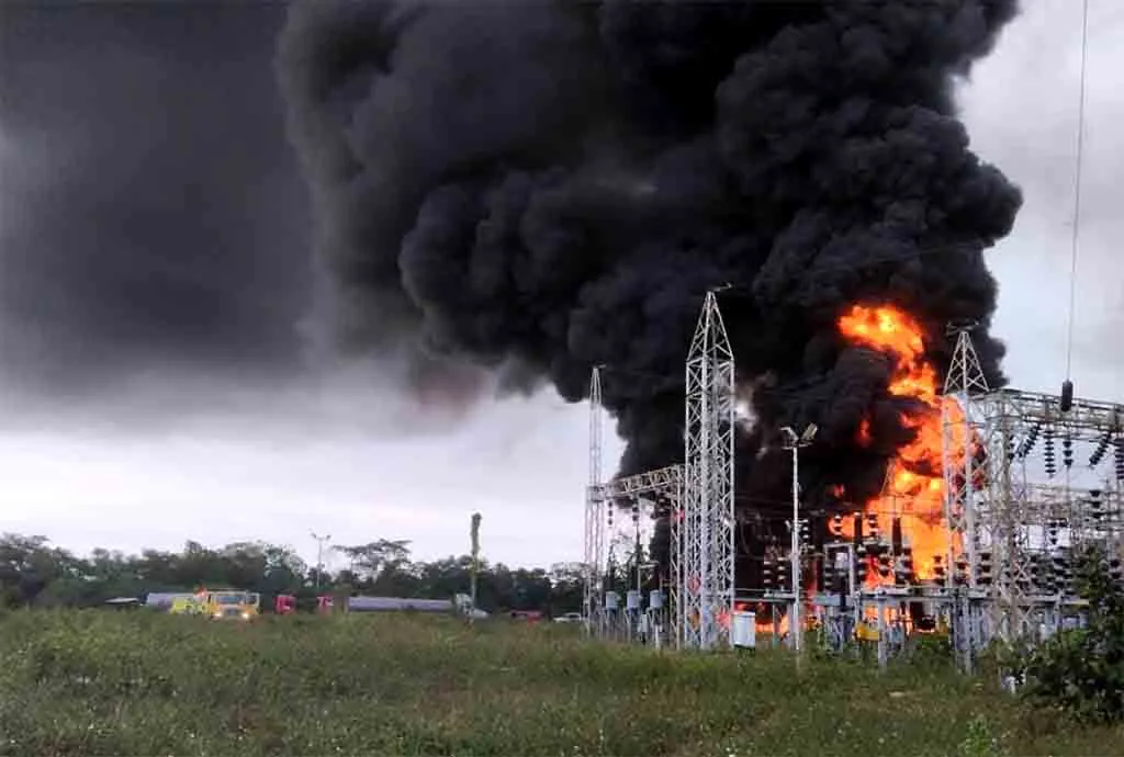 Explosión del transformador principal de la planta Pueblo Viejo dejó sin electricidad a campos residenciales y áreas petroleras en Bachaquero