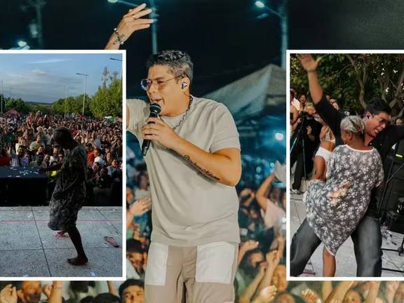 Abuela se monta en tarima vallenata con energía, salta la vuelta rinquin y casi hace breakdance