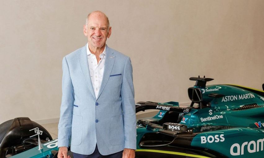 Aston Martin asegura por cinco años a Adrian Newey como ingeniero jefe