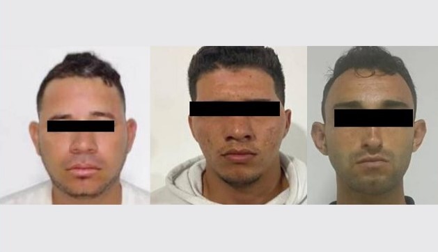 Capturan a tres extorsionadores miembros de la banda 