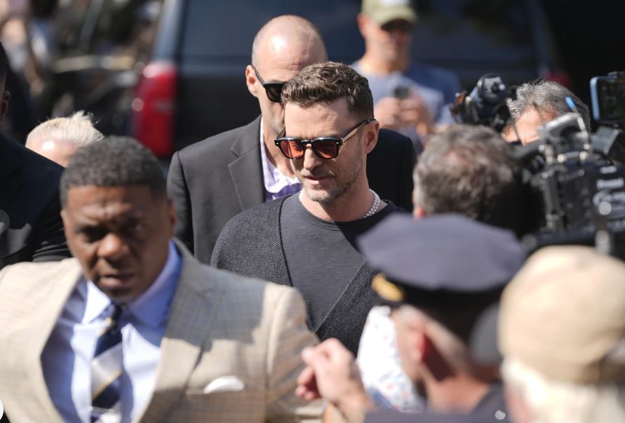 Justin Timberlake se declarará culpable de conducir bajo los efectos del alcohol en Nueva York