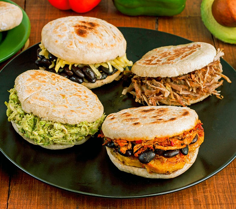 Hoy se celebra el Día Mundial de la Arepa