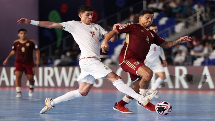 ¡Debut amargo! La Vinotinto Futsal sufre dolorosa paliza ante Irán en el Mundial de Uzbekistán