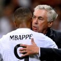 Ancelotti habló sobre la posible presencia de Kylian Mbappé en Champions League