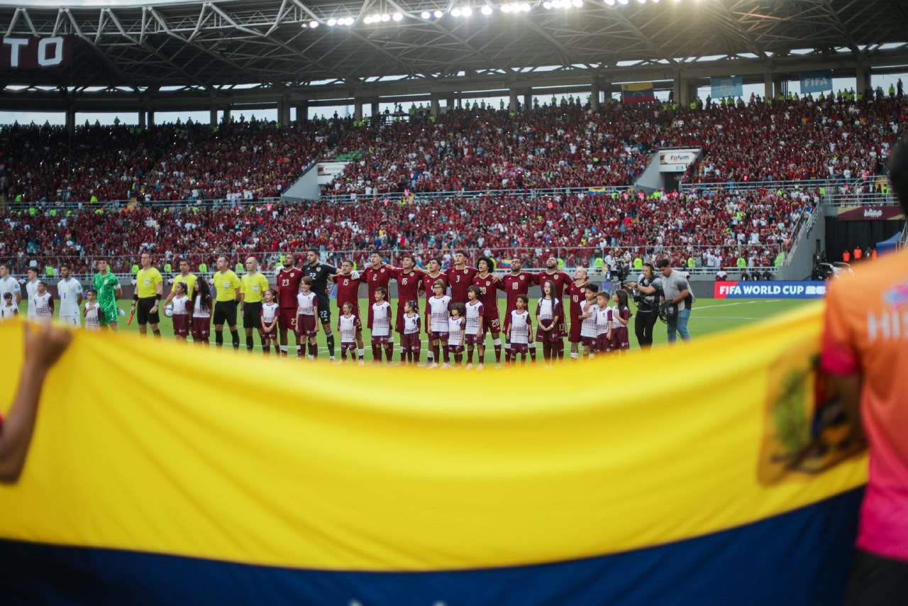 La Vinotinto presentó el 11 inicial para enfrentar a Argentina en Maturín