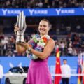 Aryna Sabalenka venció a Zheng Qinwen y se convirtió en la reina de Shanghái