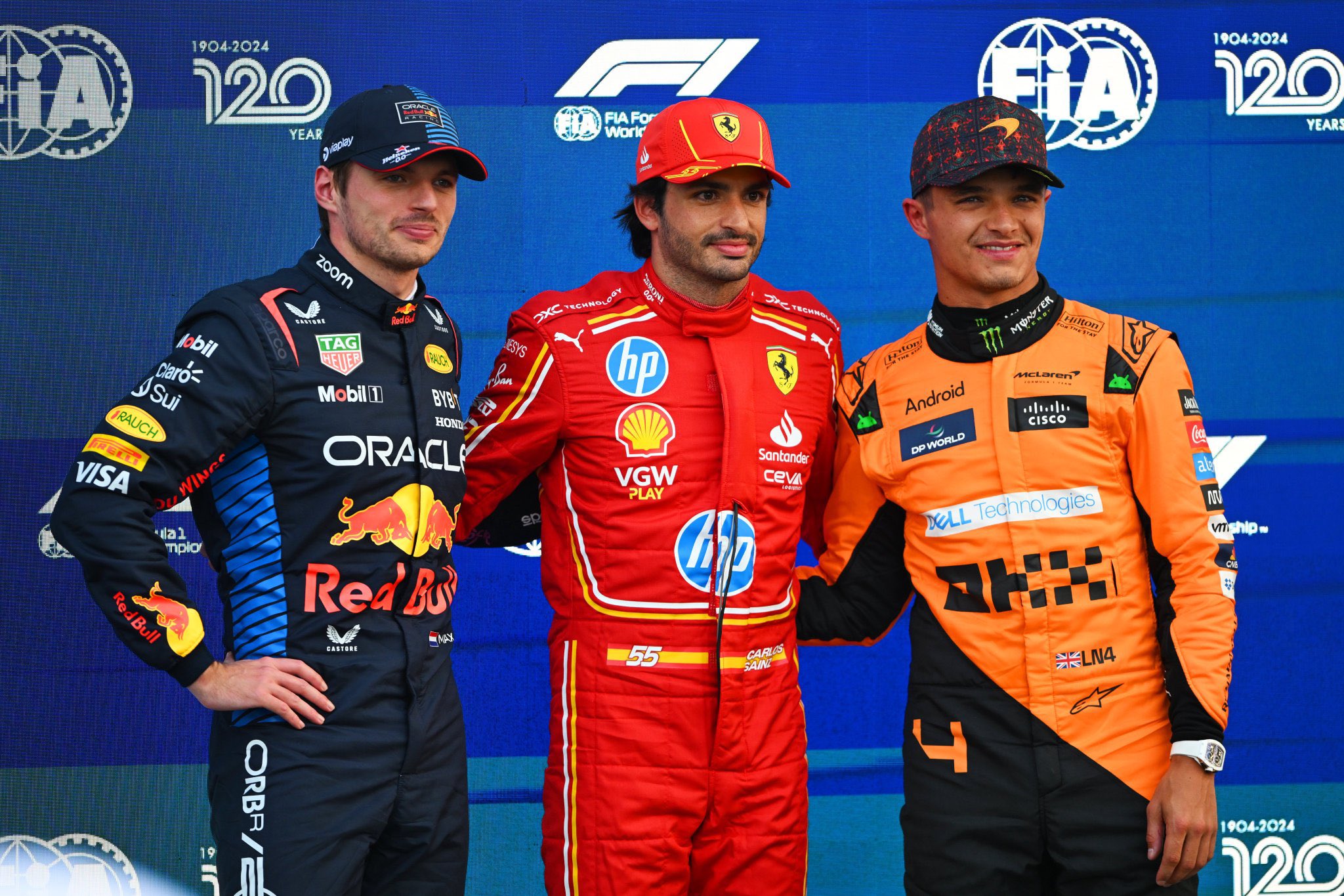 Carlos Sainz largará en el primer lugar del Gran Premio de México