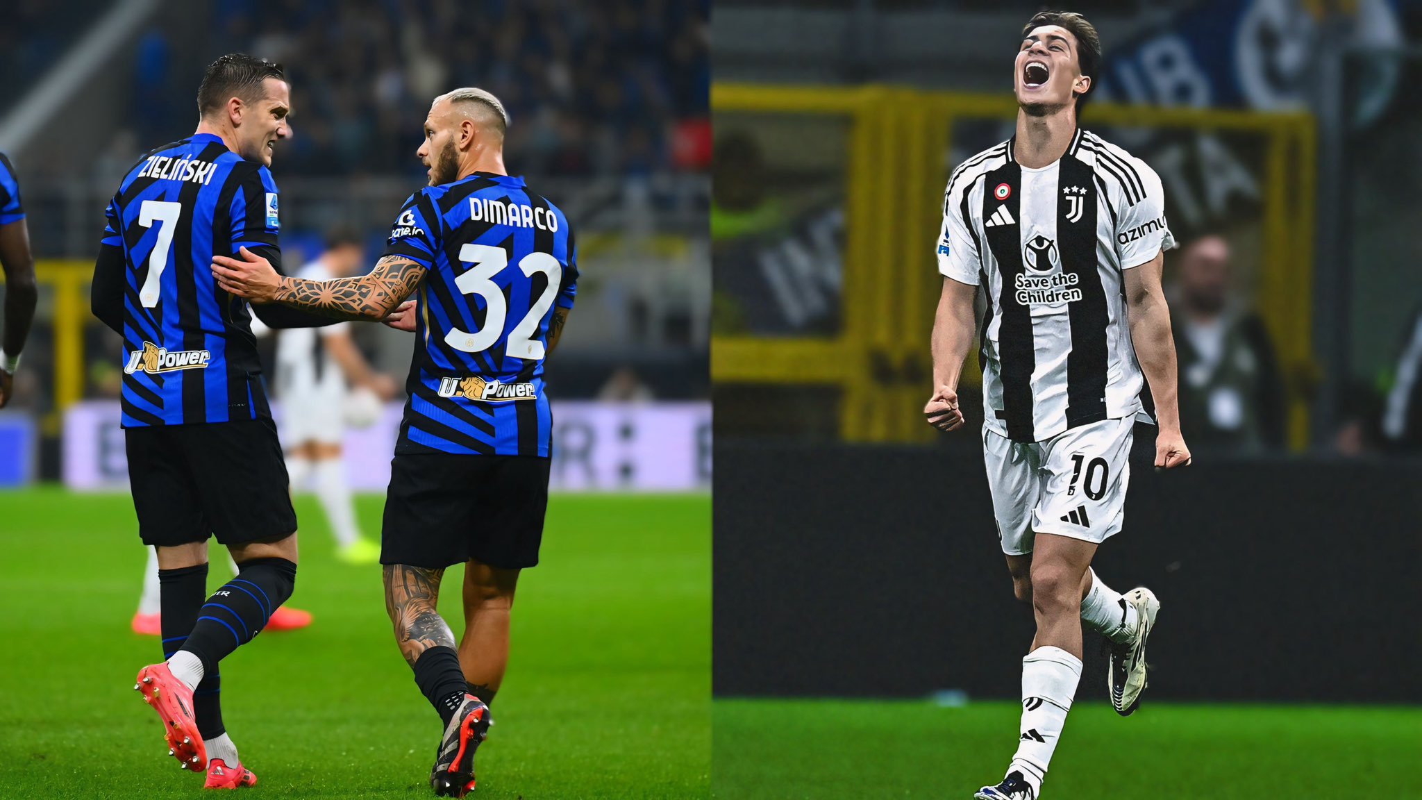 Inter y Juventus empatan en un partidazo de la Serie A