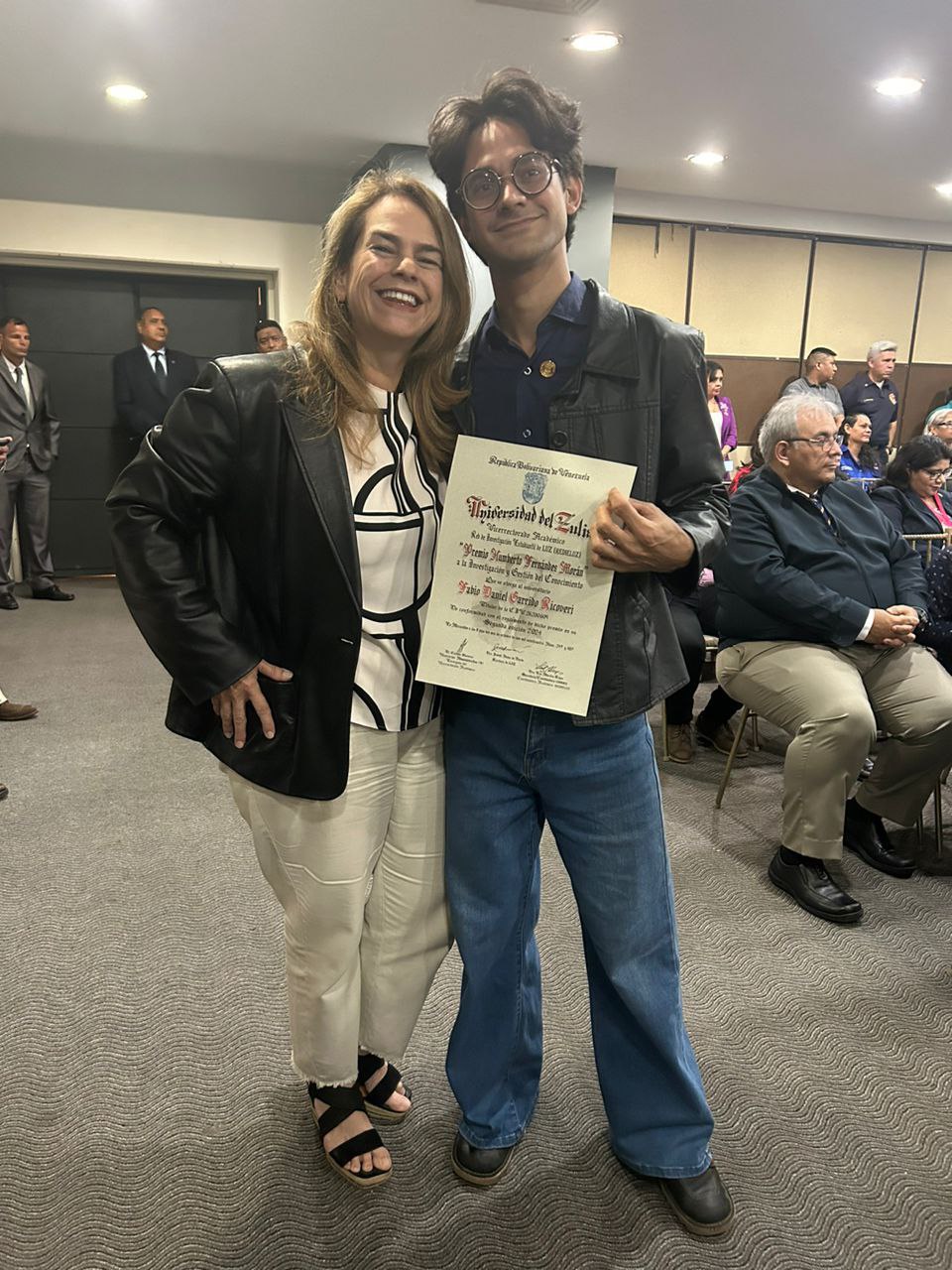 Ingeniero agrónomo de LUZ recibe el Premio de Humberto Fernández Morán por su destacada participación en proyectos de investigación y gestión de conocimientos