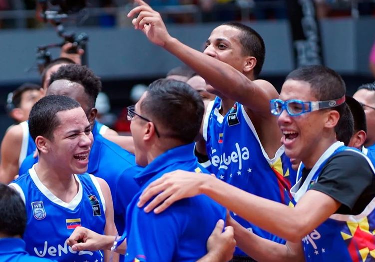 Venezuela alcanzó el título del Sudamericano U15 de baloncesto